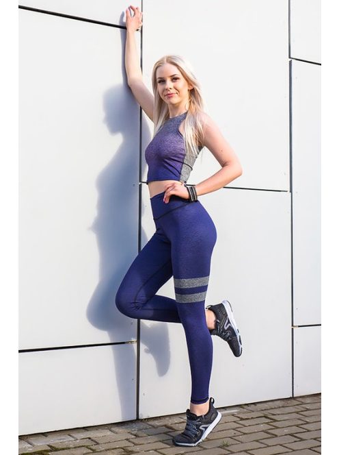 OMBRE SPRINT  sötétkék leggings S M