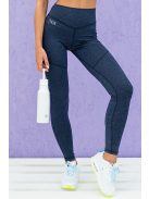 JUST sötétkék leggings S M L