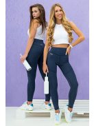 JUST sötétkék leggings S M L