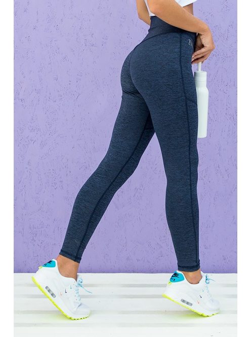 JUST sötétkék leggings S M L