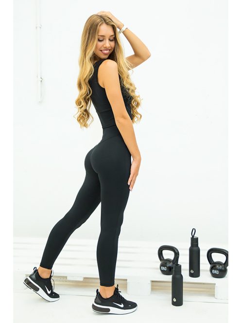 JUST fekete leggings L