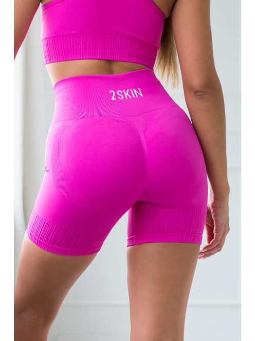 SEAMLESS HOT biker pink S L