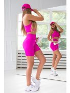 SEAMLESS HOT biker pink S L