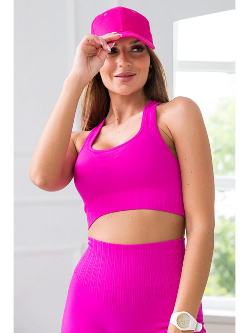 SEAMLESS HOT biker pink S L