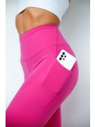 FOLLOW leggings zsebbel pink S M L