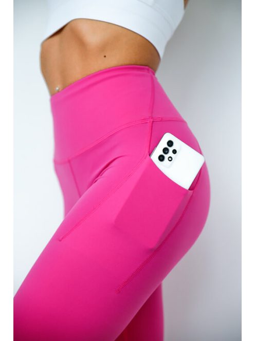 FOLLOW leggings zsebbel pink S M L