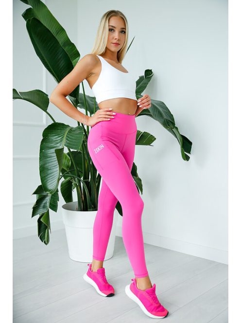 FOLLOW leggings zsebbel pink S M L