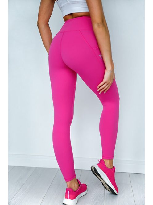 FOLLOW leggings zsebbel pink S M L