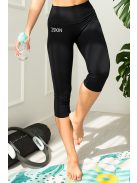 Extra Soft Capri Leggings fekete