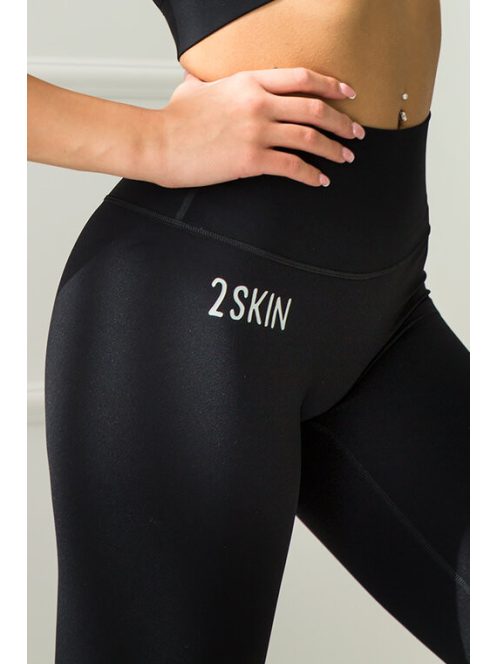 Extra Soft Capri Leggings fekete