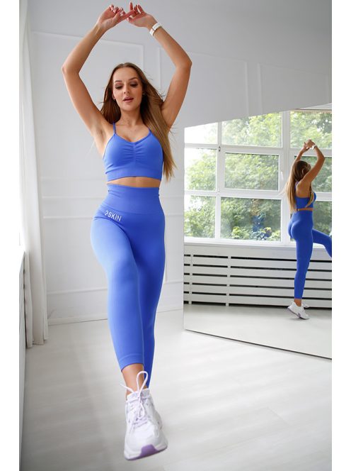 SEAMLESS SQUAT kék leggings M