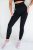 SEAMLESS BLACKNESS fekete leggings S