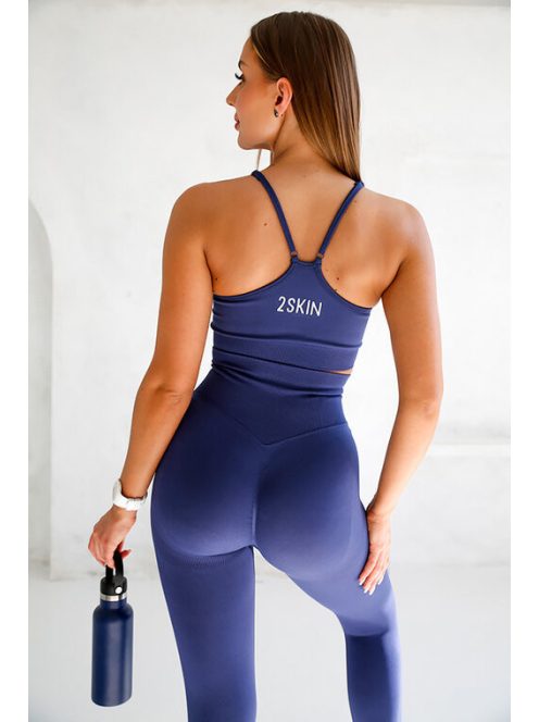 SEAMLESS SQUAT sötétkék leggings S M L