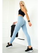 SEAMLESS LIFT pasztell kék leggings S M L