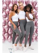 SEAMLESS GYM szürke leggings L