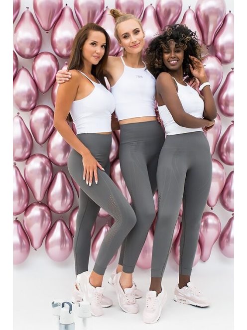 SEAMLESS GYM szürke leggings L