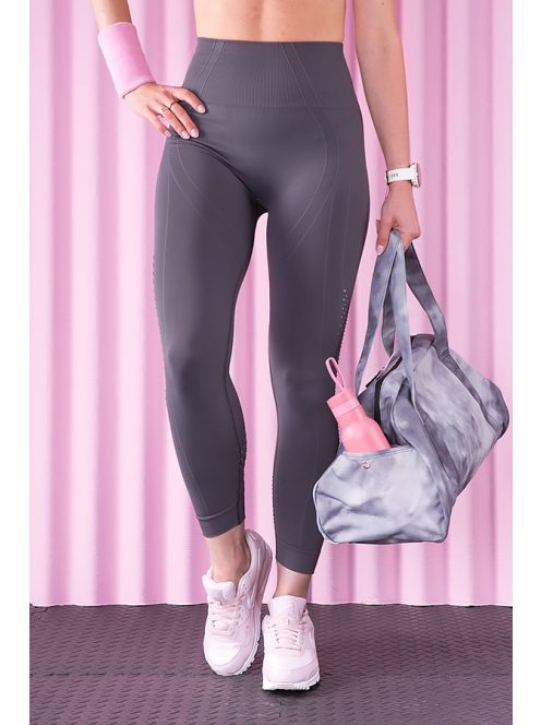 SEAMLESS GYM szürke leggings L