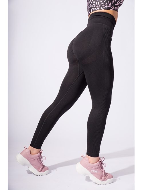 SEAMLESS SQUAT fekete leggings S M L