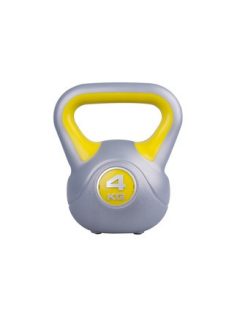 Kettlebell 4 kg műanyag borítású Sveltus